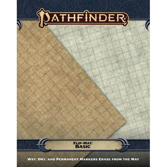 Pathfinder Flip-Mat: Basic, (Paperback)