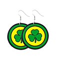 thumbnail image 1 of Pendientes HUOGUO con forma de gota verde para el Día de San Patricio para mujer, 1 of 2