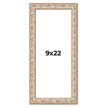 9x22 Frame White Real Wood Picture Frame Width 1.5 inches | Interior Frame Depth 0.5 inches |