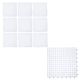 thumbnail image 2 of LACKUST Snap-Together Interlocking Drainage Mat Non-Slip Shower Floor Tiles Waterproof PVC Garage Workshop Bathroom Patio 10 Pack 11.8x11.8 Inch, 2 of 8