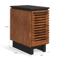 thumbnail image 6 of Bridgevine Home Graceland 13” Two-Tone Wood Chair Side Table, Handcrafted in Arizona, 6 of 12
