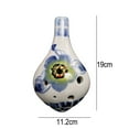 thumbnail image 2 of Ocarina de 6 agujeros, Alto C, cerámica esmaltada, hermoso diseño, idea de regalo para músico principiante, fácil de aprender, 2 of 5