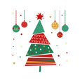 thumbnail image 1 of Pegatinas para ventana de árbol de Navidad, pegatinas para ventana de Navidad, pegatinas para ventana con decoración navideña DIY, 1 of 5