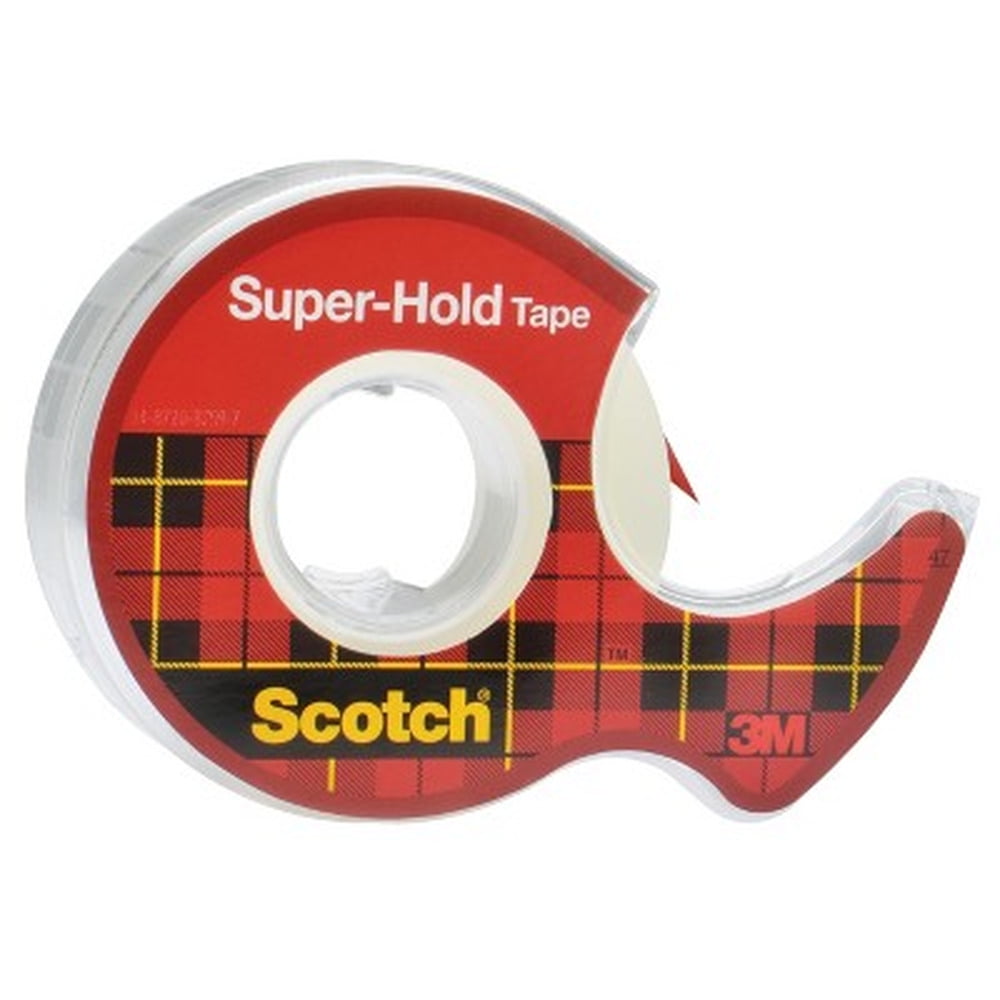 Scotch Super-Hold Tape Transparent 3/4-inch x 550-inch (Pack of 32)