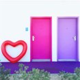 thumbnail image 3 of Leadingstar Love-shaped Swimming Ring Underarm Ring Inflatable Water Toys For Beach Lake Pool, 3 of 8