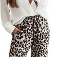 thumbnail image 2 of Pantalones deportivos con estampado de leopardo para mujer, pantalones deportivos con estampado de leopardo para mujer, pantalones deportivos con bolsillos para mujer, pantalones deportivos, 2 of 6