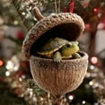 thumbnail image 5 of Forest Animal Acorn Ornaments_cozy Forest Christmas Ornaments(2D), Christmas Acrylic Ornaments 2D Animal Shapes Holiday Decorations, 5 of 7