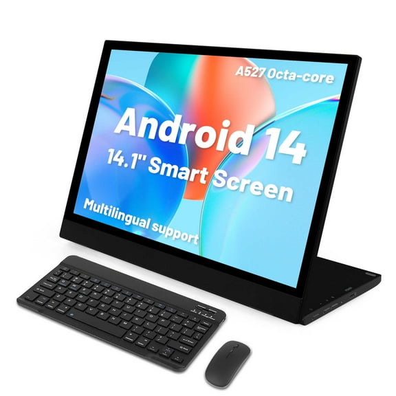14.1 Intelligent Screen Tablet1920*1080P,1MP Front Camera - 4GB Memory - Android 14Black