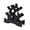C, variant on 3‑Tier Plastic Dumbbell Storage Rack,Vertical Weight Holder Organizer,Space‑Saving Home Gym Fitness Stand For Dumbbell Set