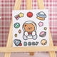 thumbnail image 1 of Pegatinas Kawaii, Pegatinas de Dibujos Animados Lindos Pegatinas Decorativas Pegatinas Pequeñas Salida de Alta Intensidad, 1 of 1