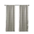 thumbnail image 2 of Cassius Jacquard Lined Total Blackout Rod Pocket/Back Tab Curtain Panel, 2 of 5