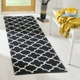 thumbnail image 3 of SAFAVIEH Montauk Nelson Geometric Cotton Area Rug, Black/Ivory, 3' x 5', 3 of 10