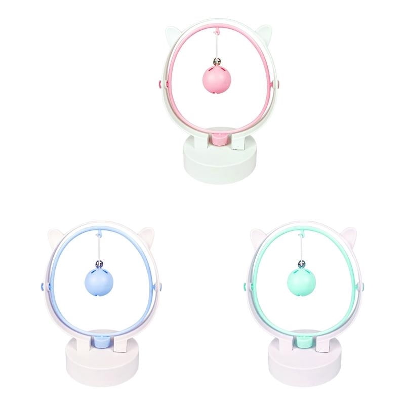 Yiran Pink Rocking Teaser Ball Set, Cat Toy, 1Set