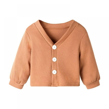 

Girl Knit Sweater Cardigan Casual Long Sleeve Button Knitted Sweaters Coat Warm Tops Girl Clothes For Girl