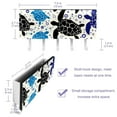 thumbnail image 3 of PhooArto Key Holder for Wall Decorative with 5 Key Hooks, Turtles Silhouette Bubble Pattern Holders Wall Mount Organizer with Mail Key Rack, Self Adhesive, 3 of 7