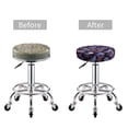 thumbnail image 3 of Dreamy Jellyfish Print Round Bar Stool Seat Covers, Elastic Round Chair Cover Stool Seat Slipcover Bar Stool Cushions Round Pad for 12-14 inch, 3 of 5