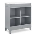 Delta Children Huck Convertible Changing Table, Grey