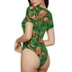 thumbnail image 2 of Balery Flamingo Body de cuello redondo de manga corta para mujer Tops de manga corta Tops básicos-Large, 2 of 7