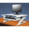 thumbnail image 2 of Kantek Desktop Riser Workstation Sit To Stand White, White, 2 of 2