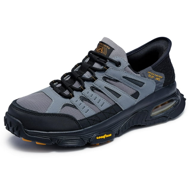 Zapatilla Skechers Skech-Air Envoy Emissary Slip-in gris/negra