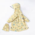 thumbnail image 2 of kpoplk New Raincoat Kids Waterproof Toddler Kids Baby Girls Solid Color Rainwear Children Raincoat Waterpoof Rain Hooded Jacket Coat Hoodies Breathable Kids Rain Jackets(Yellow,L), 2 of 6