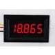 thumbnail image 4 of Medidor de Voltaje Digital de 0,36 `` DC 3,5-30 V Probador de Voltios Panel de Voltímetro Cables Indicador de Monitor de Batería de Motocic - rojo, 22mm Sunnimix Mini voltímetro LED digital, 4 of 8
