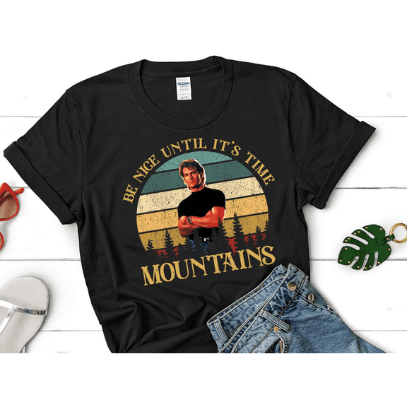 Road House Be Nice Until It Is Time To Not Be Nice Vintage T-Shirt, John Dalton Patrick Swayze Shirt, Gift Tee For You And Your Friends