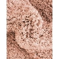 thumbnail image 3 of Unique Loom Everyday Shag Collection Area Rug - Solid (2' 2" x 6' 7" Runner Rose Pink), 3 of 5