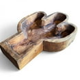 thumbnail image 4 of Large Wood Cactus Dough Bowl Or Wall Hanging, 4 of 7