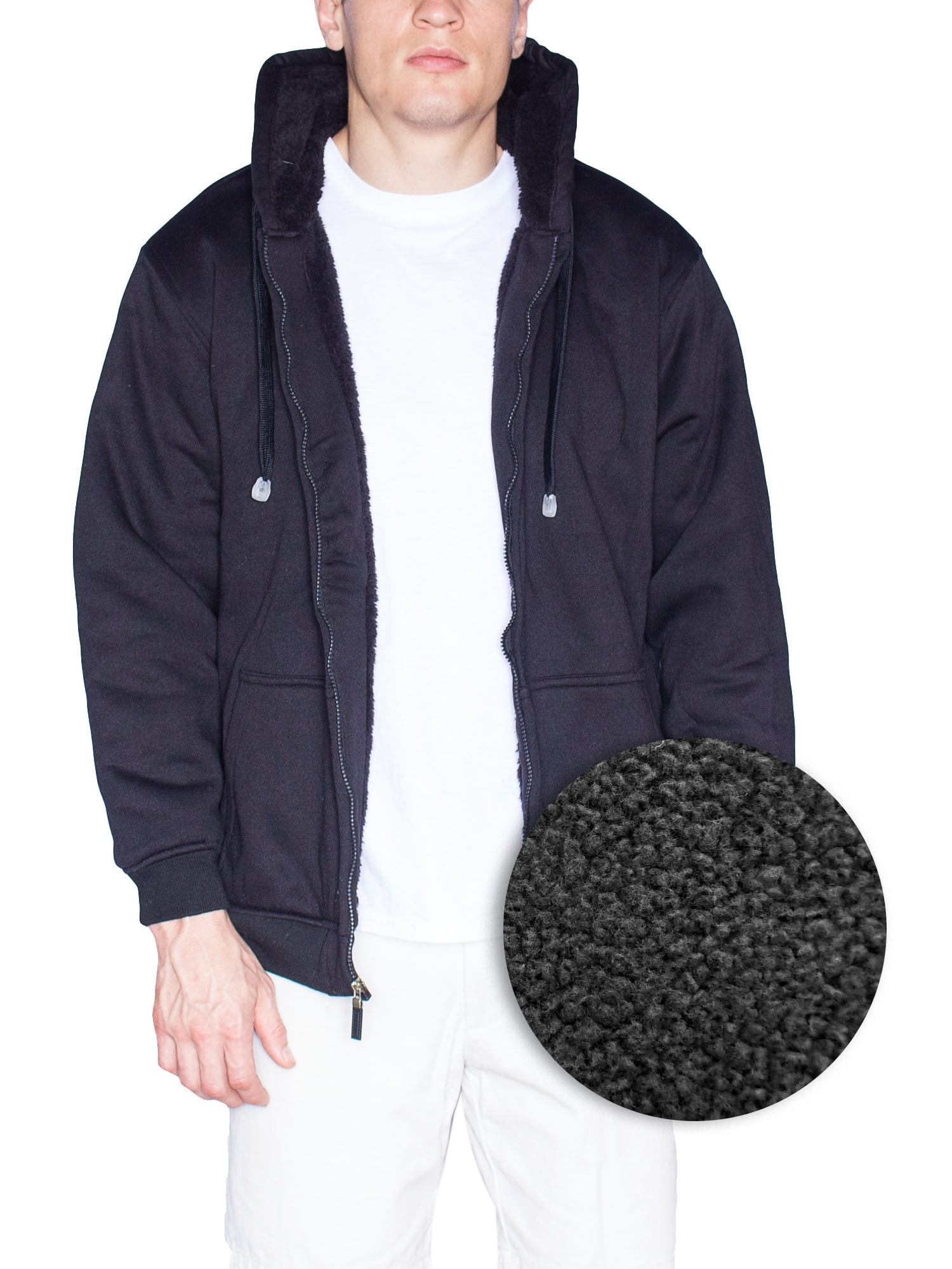 large tall zip up hoodie