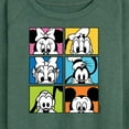 thumbnail image 3 of Mickey & Friends - Mickey Friends Grid - Women's Lightweight French Terry Long Sleeve Shirt, 3 of 5