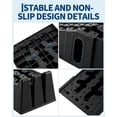 thumbnail image 7 of 2 Pack Lift Car Ramps,  8.6 Inch LiftPortable Auto Ramps for Oil Change and Vehicle Maintenance with Anti-Slip Base, Stackable with Handles, 7 of 7