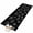 Black, variant on Runner Rug 2'x6', Black Dandelion Washable Non-Slip Hallway Runner Rugs, Spring Modern Minimalist Country Flower Bedside Rugs Floor Mats Carpet Runners for Kitchen Bathroom Laundry Room