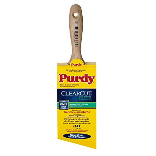 Genuine Purdy Clearcut Elite Angular Pip Angular 3" Paint Brush 144424830