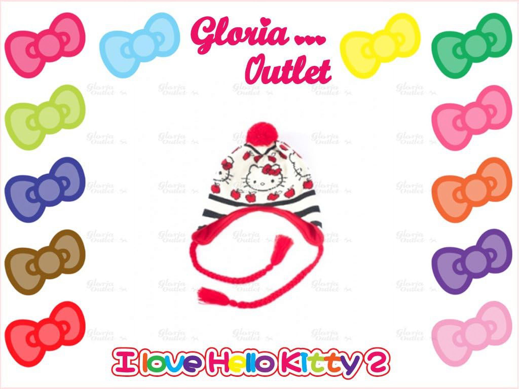 Hello Kitty Red Beanie and Scarf Set, 1 Pack