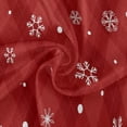 thumbnail image 2 of SKYSONIC 60" Christmas Theme Park Round Tablecloth Winter Buffalo Plaid Tree Table Cloth Decorative Fabric Table Cover for Dining Table, Buffet Parties and Camping, 2 of 7