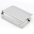 thumbnail image 4 of Chrome Finish Toilet Tissue Roll Wall Mounted Holder Paper Stand Dispenser, 4 of 8