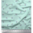 thumbnail image 1 of Soimoi Poly Georgette Fabric Star & Astronaut Bear Kids Print Fabric by The Yard 42 Inch Wide, 1 of 1