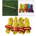 thumbnail image 4 of 4 piezas de Cuerda de tienda Guyline reflectante Sunnimix 4mm con tensor amarillo, 4 of 8