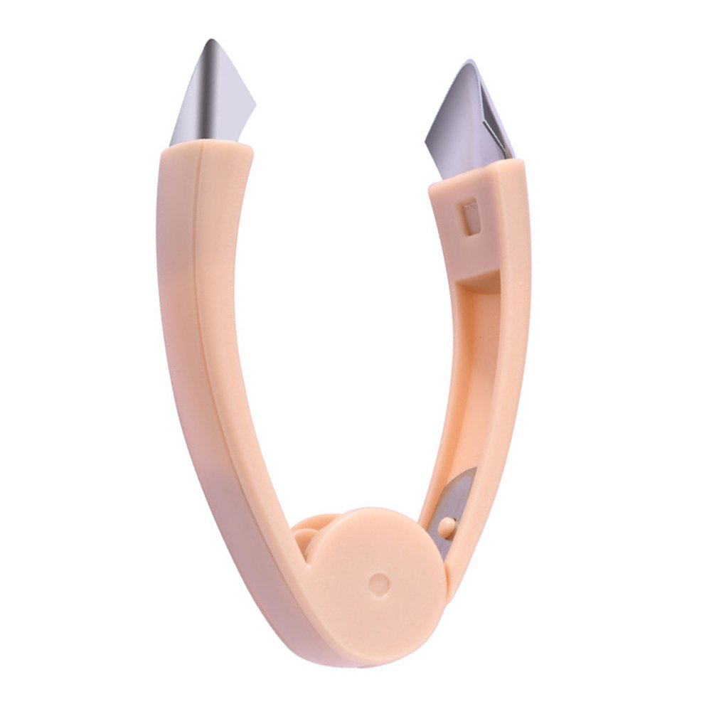 Plastic Pineapple Eye Remover V Shaped Stainless Steel Pineapple Eye