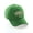 Kelly Green, variant on St. Patrick Day Lucky Clover Baseball Dad Hat, Lucky Clover Light Grey Hat