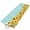 Blue, variant on Round Area Rug 8 Ft, Yellow Sunflowers Washable Non-Slip Circle Carpet for Living Room/Bedroom, Summer Floral Elegant Pastoral Botanical Collection Low-Profile Large Area Rugs for Indoor