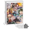thumbnail image 3 of My Hero Academia Jigsaw Puzzle, Wood Puzzles Adult, 1000 PCS Jigsaw Puzzle Perfect for Game Nights, 3 of 8