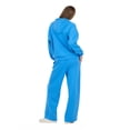 thumbnail image 5 of Forever 21 Women's Bright Blue Athleisure Hoodie Sweatshirt, Oversized Fit for Cozy Everyday Layering, L, 5 of 6