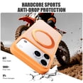 thumbnail image 3 of Magnetic for Apple iPhone 15 Case with Ring Stand, Fits MagSafe Ring, Military-Grade Drop Protection, Build in Kickstand,Slim Matte Finish Shockproof Phone Cover for iPhone 15 6.1'', 3 of 7