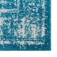 thumbnail image 5 of Unique Loom Cavalli Rosso Rug Blue/Ivory 2' x 3' 1" Rectangle Border Comfort Perfect For Living Room Bed Room Dining Room Office, 5 of 7