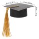 thumbnail image 2 of PAMINGONO 12Ud Adornos Negros Gorro De Graduación Para Para Fiesta Y, 2 of 8