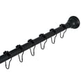 thumbnail image 1 of Kingston Brass KSR115 Edenscape Straight Shower Curtain Rod with Shower Curtain Rings, Oil Rubbed Bronze, 1 of 1