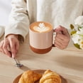 thumbnail image 5 of MALACASA Coffee Mugs Set of 2, 16 oz Large Porcelain Mug, Ceramic Tea Cups with Handle for Men Women, Mug Gift Set, Housewarming Wedding Gift, 5 of 7