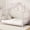 Pink, variant on EUROCO Metal Twin Size House Bed for Bedroom, Pink